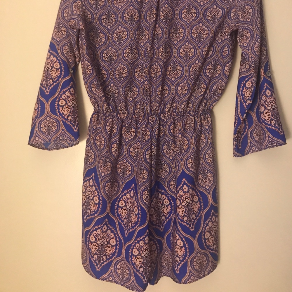 3/4 Sleeve Romper/Shorts - Picture 2 of 4